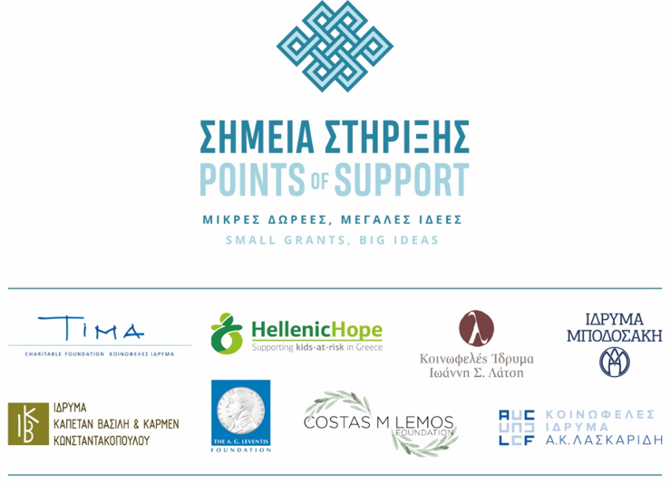 Announcement of results of the 4th round of “Points of Support” programme