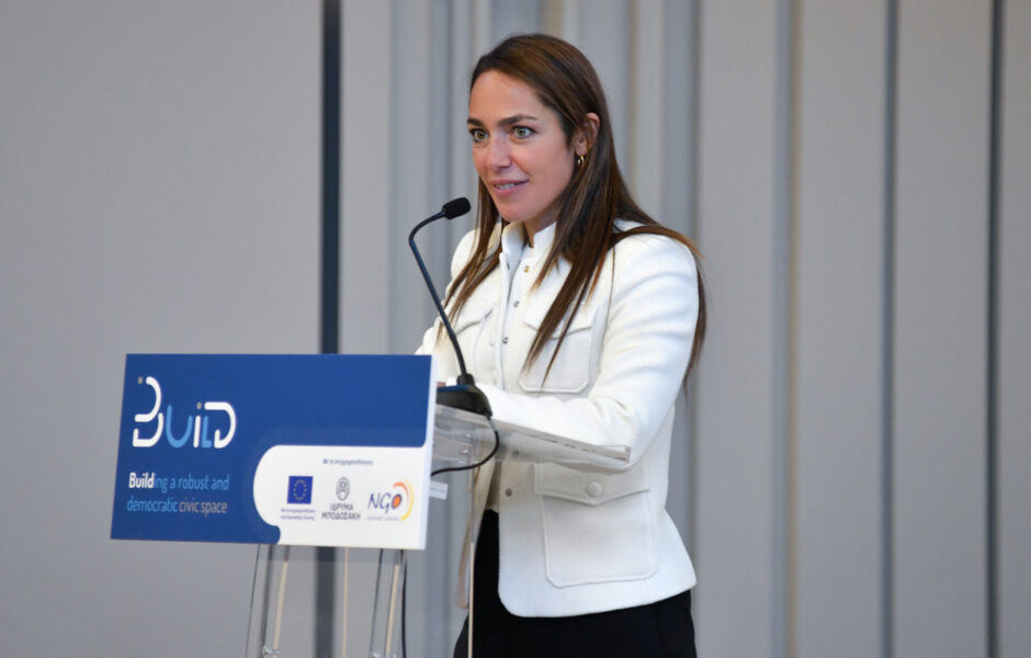 Domna Michailidou, Minister of Social Cohesion and Family