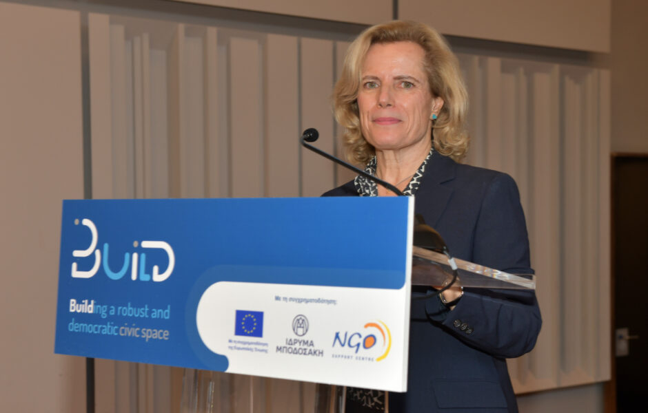 Athina Dessypri, President of the Bodossaki Foundation