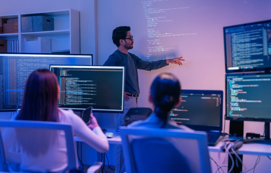 Αίθουσα με μάθημα Τεχνητής Νοημοσύνης
